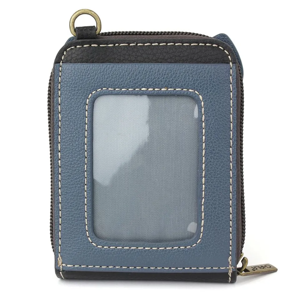 Cute-C - Credit Card Holder / Wallet Wristlet - Boston Terrier