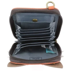 Cute-C - Credit Card Holder / Wallet Wristlet - Fox