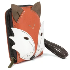 Cute-C - Credit Card Holder / Wallet Wristlet - Fox