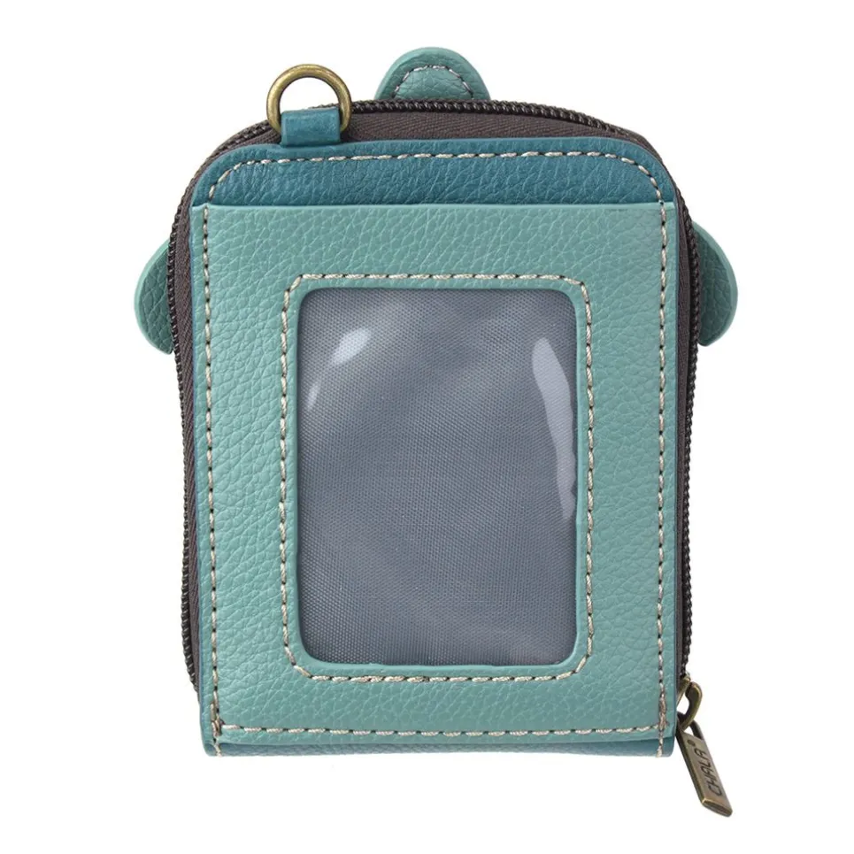 Cute-C - Credit Card Holder / Wallet Wristlet - Turtle