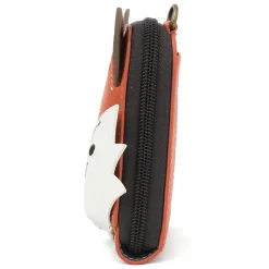 Cute-C - Credit Card Holder / Wallet Wristlet - Fox