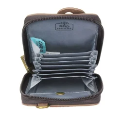 Cute-C - Credit Card Holder / Wallet Wristlet - Cat