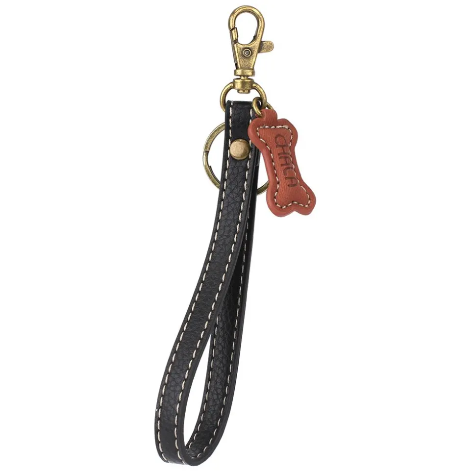 Cute-C - Credit Card Holder / Wallet Wristlet - Boston Terrier