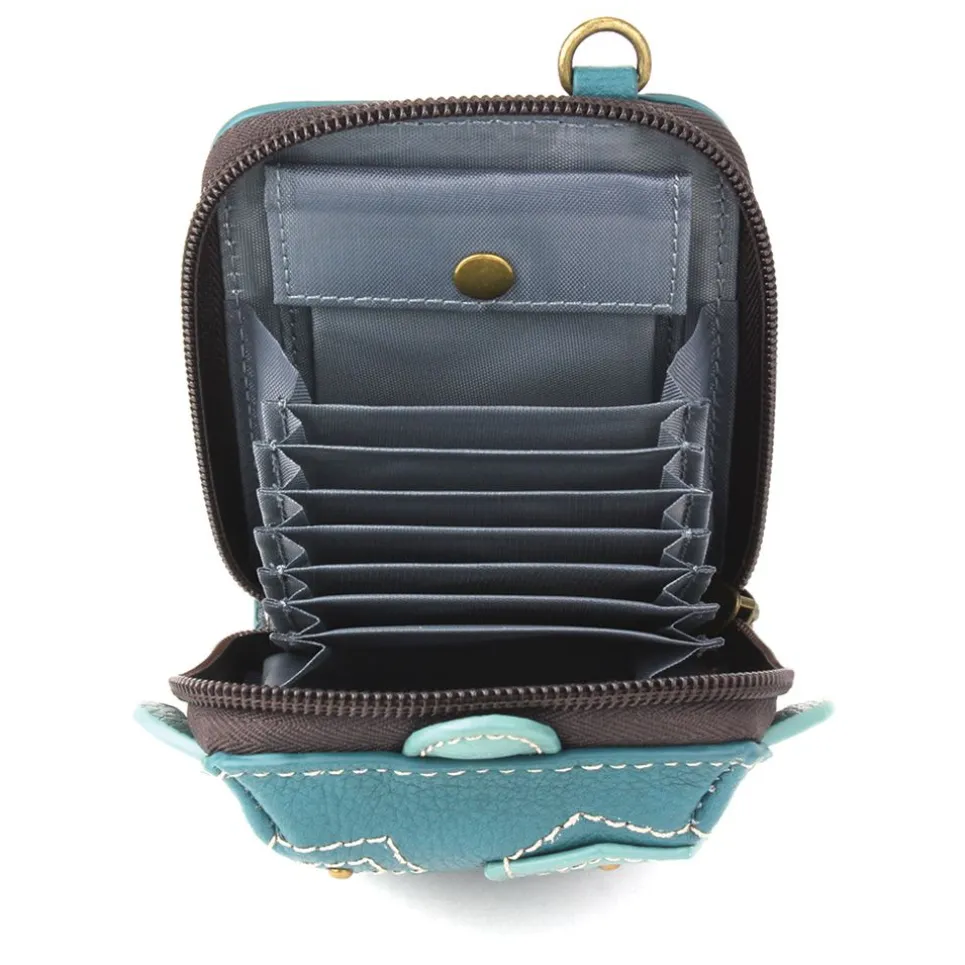 Cute-C - Credit Card Holder / Wallet Wristlet - Turtle