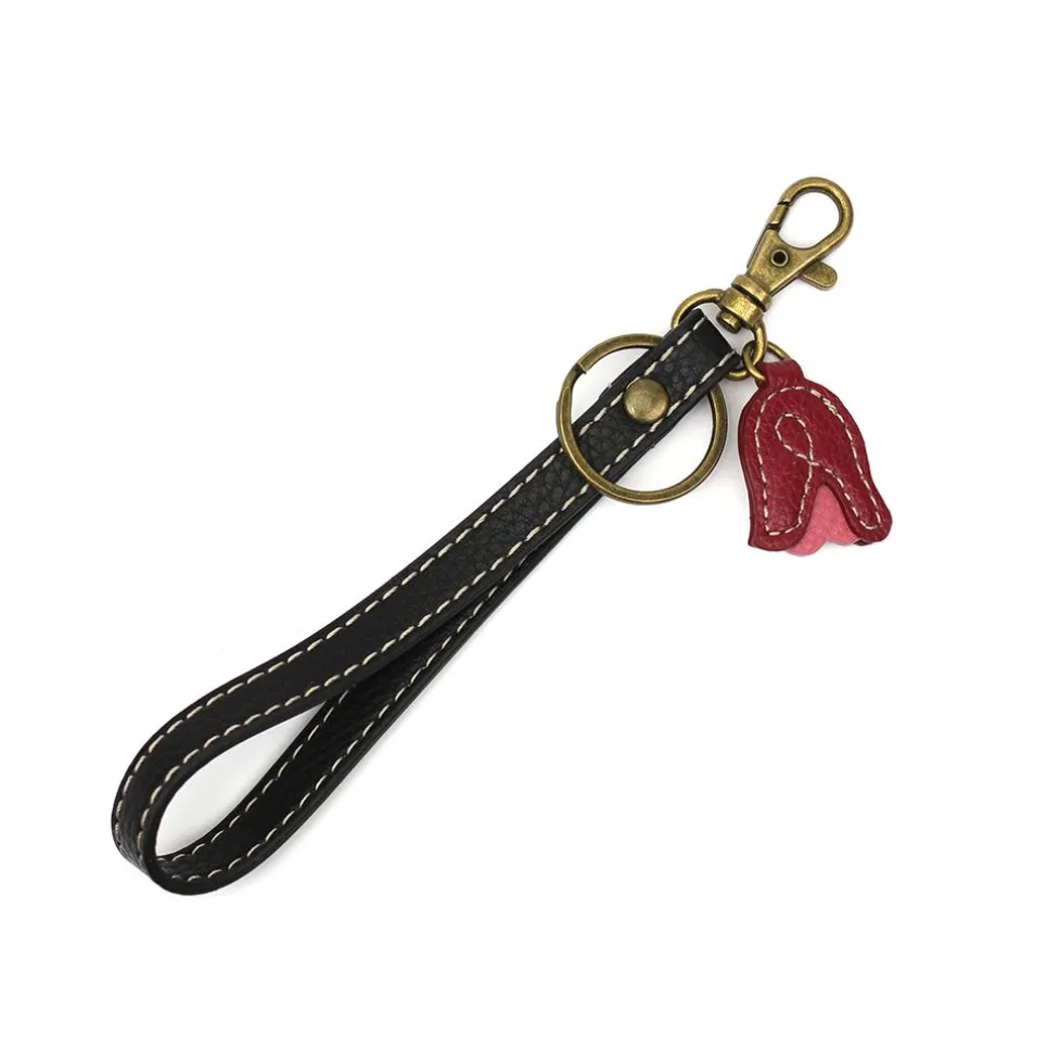 Cute-C - Credit Card Holder / Wallet Wristlet - Red Rose
