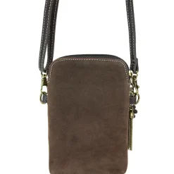 Dazzled Cellphone Xbody - Starburst (Dark Brown)