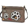 Deluxe Crossbody - Pawprint