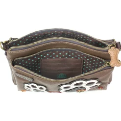 Deluxe Crossbody - Pawprint