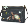 Deluxe Crossbody - Two Turtles