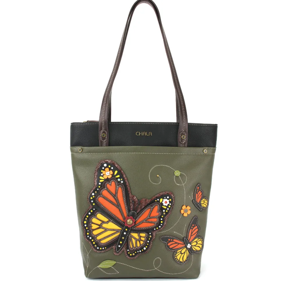 Deluxe Everyday Tote - Monarch Butterfly
