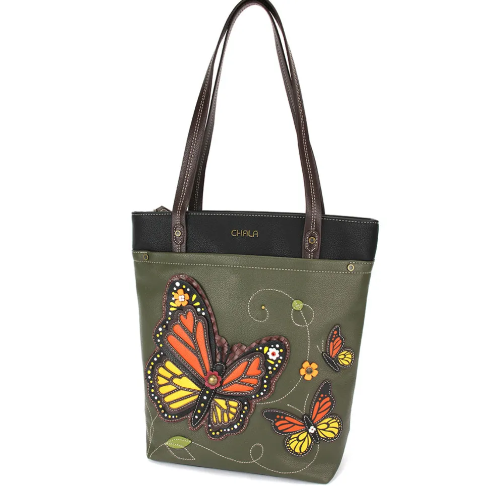Deluxe Everyday Tote - Monarch Butterfly