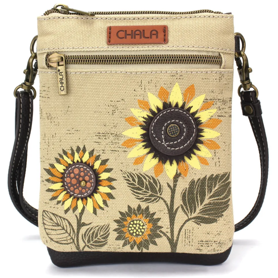 Double Pocket Xbody - Sunflower