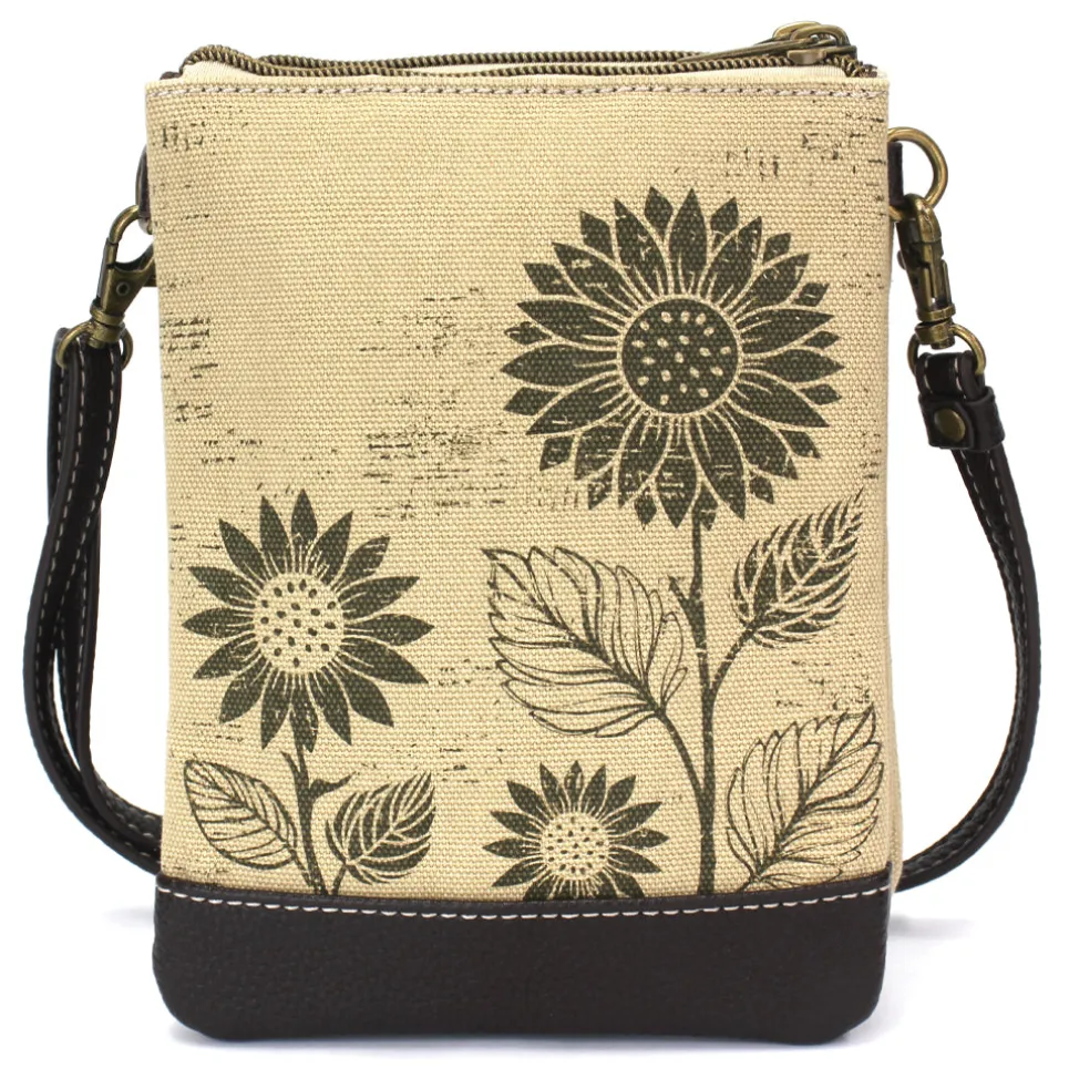 Double Pocket Xbody - Sunflower