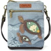 Double Pocket Xbody - Turtle