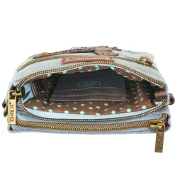 Double Pocket Xbody - Turtle