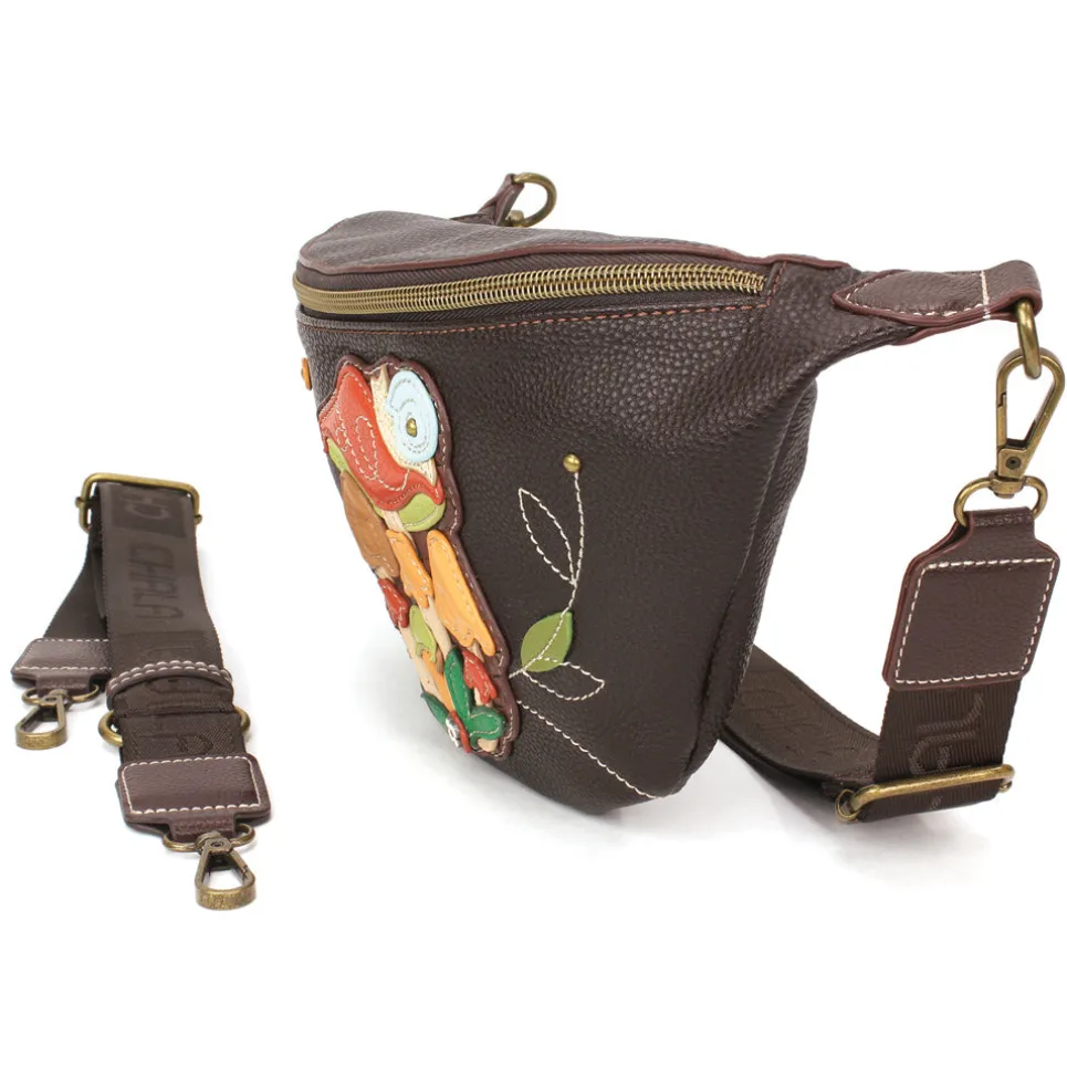 Fanny Pack - Brown Mushrooms