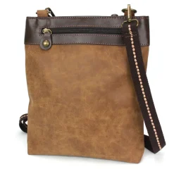 Gemini Crossbody - Brown