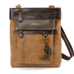 Gemini Crossbody - Brown