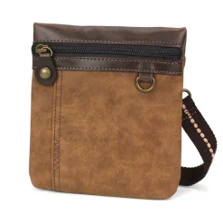 Gemini Crossbody - Brown