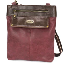 Gemini Crossbody - Burgundy