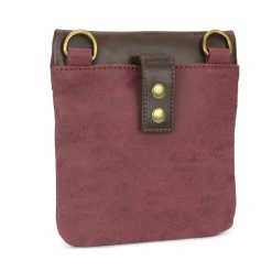 Gemini Crossbody - Burgundy