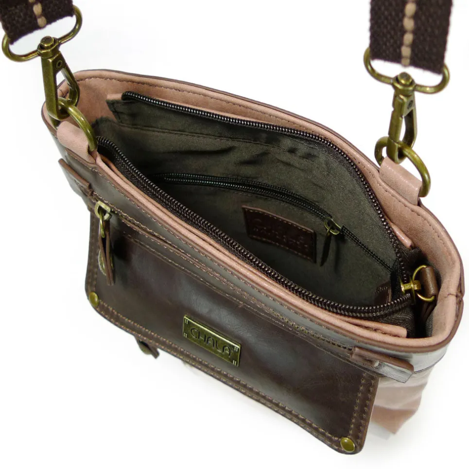 Gemini Crossbody - Dusty Rose