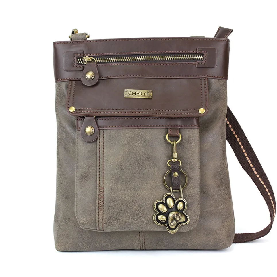 Gemini Crossbody - Stone Gray