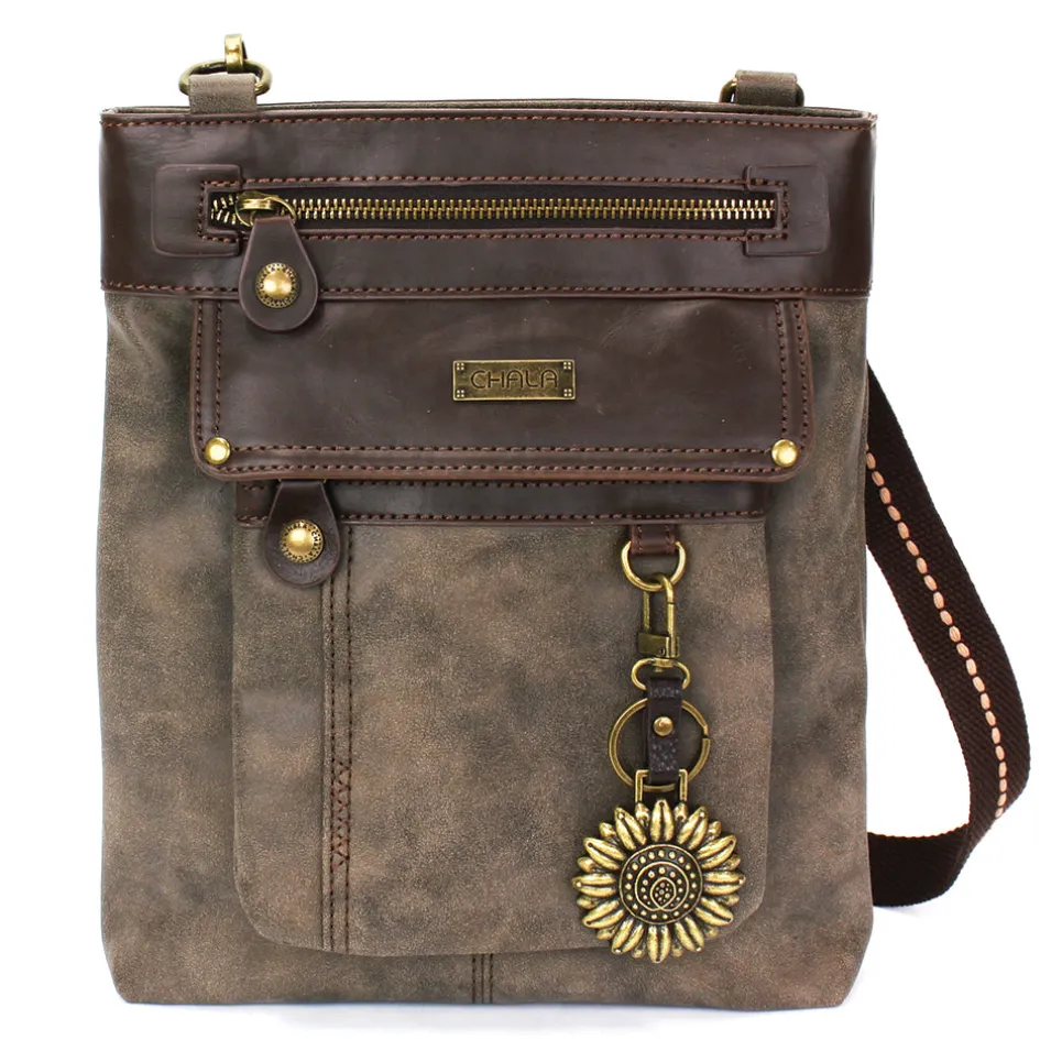 Gemini Crossbody - Stone Gray