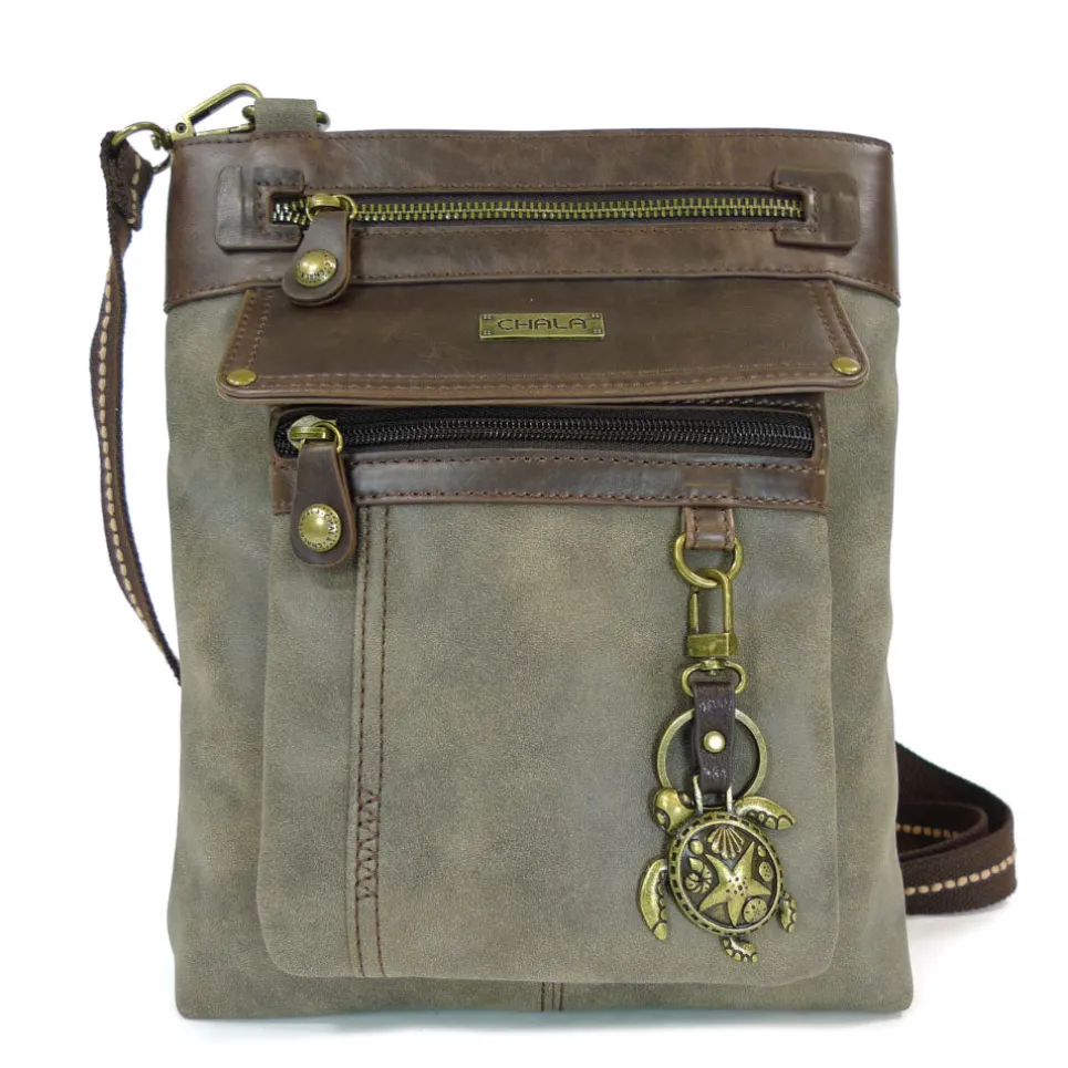Gemini Crossbody - Stone Gray