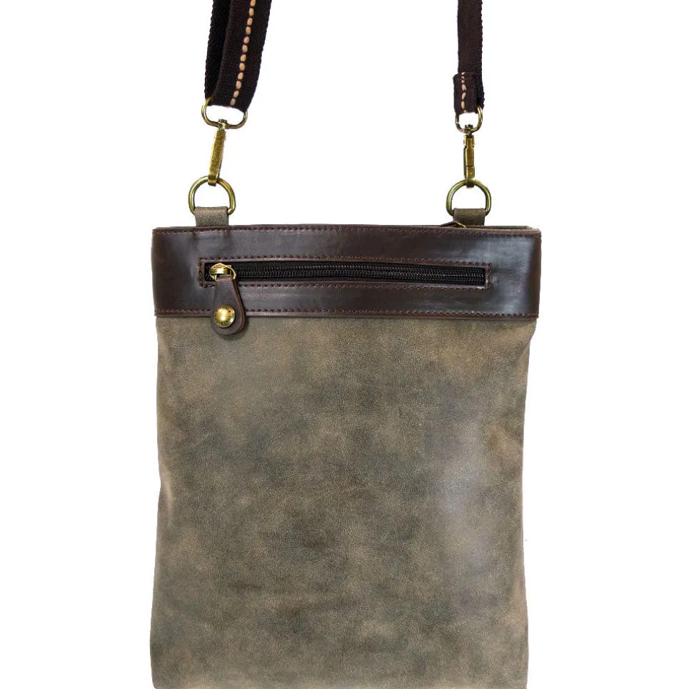Gemini Crossbody - Stone Gray