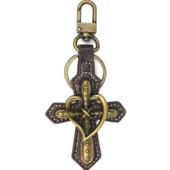 Gemini Keychain - Cross