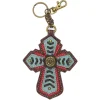 Key Fob - Chevron Cross