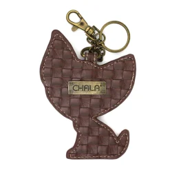 Key Fob - Chihuahua Dark Brown