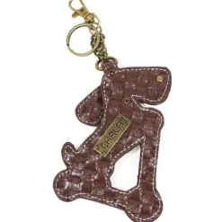 Key Fob - Wiener Dog Scooter