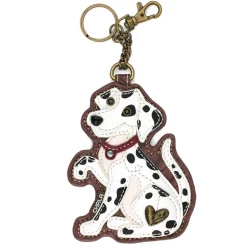 Key Fob/Coin Purse - Dalmatian