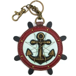 Key Fob/Coin Purse - Anchor