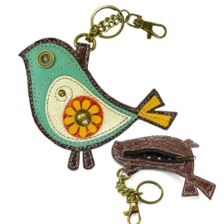 Key Fob/Coin Purse - Bird II