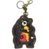 Key Fob/Coin Purse - Black Bear