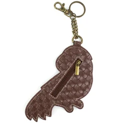 Key Fob/Coin Purse - Blue Parrot