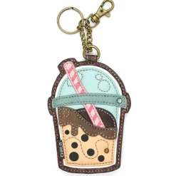 Key Fob/Coin Purse - Boba Tea