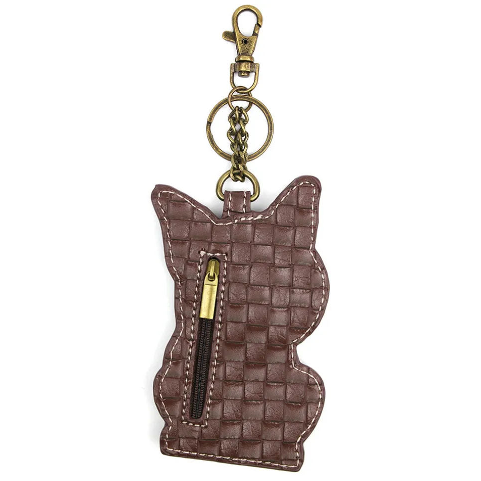 Key Fob/Coin Purse - Boston Terrier