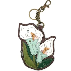 Key Fob/Coin Purse - Calla Lily