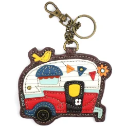 Key Fob/Coin Purse - Camper