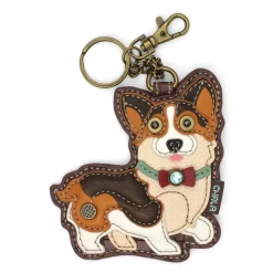 Key Fob/Coin Purse - Cardigan Corgi