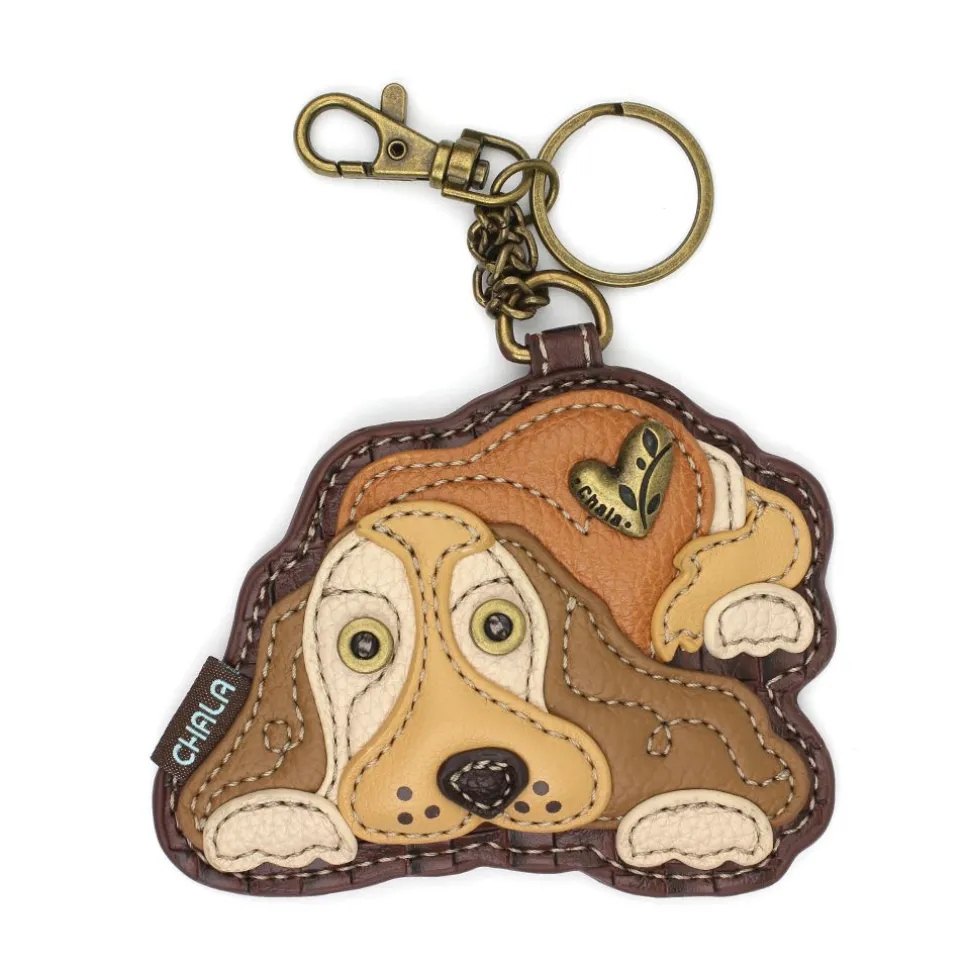 Key Fob/Coin Purse - Cocker Golden