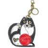 Key Fob/Coin Purse - Fat Cat