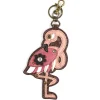 Key Fob/Coin Purse - Flamingo