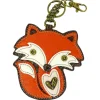 Key Fob/Coin Purse - Fox