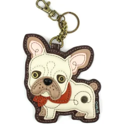 Key Fob/Coin Purse - French Bulldog