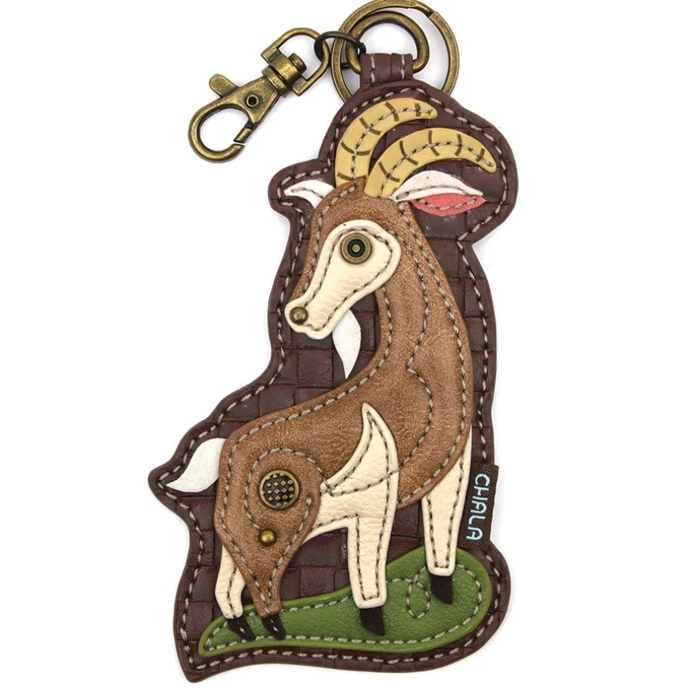 Key Fob/Coin Purse - Goat